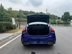 2021 Mercedes-Benz A-Class A 200 L Sport Sedan Fashion, синий — фото 16