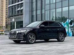 2020 Audi Q5L 45 TFSI Premium Fashion, чёрный — фото 1