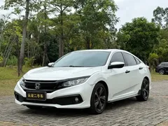 2019 Honda Civic 220TURBO CVT, белый — фото 1