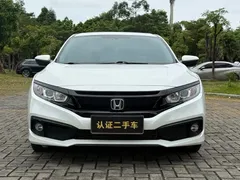 2019 Honda Civic 220TURBO CVT, белый — фото 2