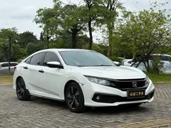 2019 Honda Civic 220TURBO CVT, белый — фото 3