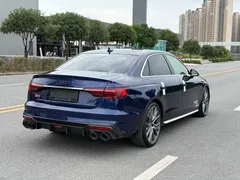 2020 Audi S4 3.0TFSI, синий — фото 4