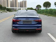 2020 Audi S4 3.0TFSI, синий — фото 6