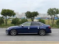 2020 Audi S4 3.0TFSI, синий — фото 7
