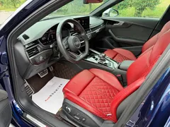 2020 Audi S4 3.0TFSI, синий — фото 8