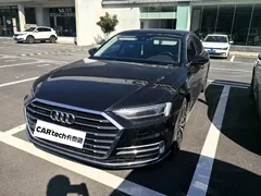 2021 Audi A8L 50 TFSI quattro Comfort, чёрный — фото 1