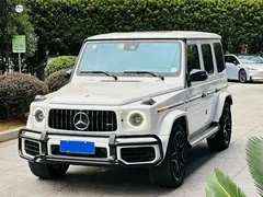 2021 Mercedes-Benz G-Class AMG G 63, белый — фото 1