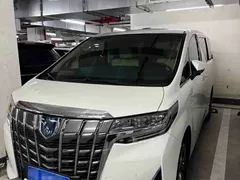 2020 Toyota Alphard 2.5L Hybrid Luxury, белый — фото 1