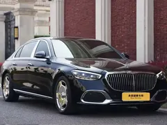 2023 Mercedes-Benz Maybach S-Class S 480 4MATIC, чёрный — фото 3