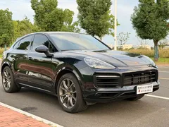 2022 Porsche Cayenne S Coupe 2.9T Platinum, чёрный — фото 3