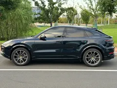 2022 Porsche Cayenne S Coupe 2.9T Platinum, чёрный — фото 4