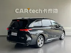 2021 Toyota Sienna 2.5L Hybrid Platinum, чёрный — фото 4