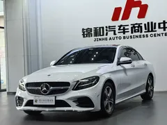 2021 Mercedes-Benz C-Class C 260 L Sport, белый — фото 1