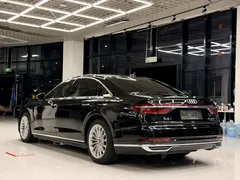 2021 Audi A8L 50 TFSI quattro Comfort, чёрный — фото 4