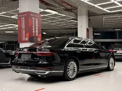 2021 Audi A8L 50 TFSI quattro Comfort, чёрный — фото 6