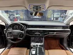 2021 Audi A8L 50 TFSI quattro Comfort, чёрный — фото 7