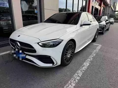 2023 Mercedes-Benz C-Class C 200 L Sport, белый — фото 1
