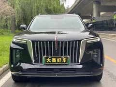 2021 Hongqi E-HS9 460km Qixiang 6-Seat, чёрный — фото 2