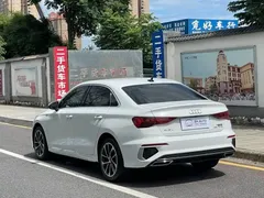 2023 Audi A3L Limousine 35 TFSI Sport, белый — фото 5