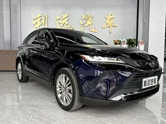 2022 Toyota Harrier 2.0L CVT 2WD Premium, синий — фото 3