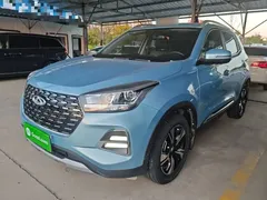 2020 Chery Tiggo 5x 1.5L CVT Fashion, синий — фото 2