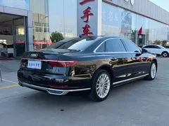 2021 Audi A8L 50 TFSI quattro Comfort, чёрный — фото 3