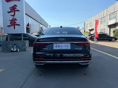 2021 Audi A8L 50 TFSI quattro Comfort, чёрный — фото 4