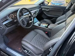 2021 Audi A8L 50 TFSI quattro Comfort, чёрный — фото 5