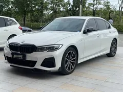 2022 BMW 3 Series 325Li M Sport, белый — фото 1