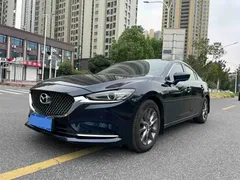 2021 Mazda 6 2.0L Skyactiv Luxury, синий — фото 1
