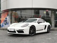 2022 Porsche 718 Cayman T 2.0T, белый — фото 1