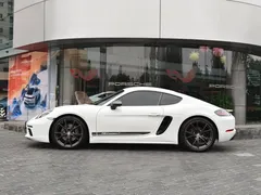 2022 Porsche 718 Cayman T 2.0T, белый — фото 3