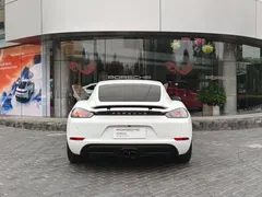 2022 Porsche 718 Cayman T 2.0T, белый — фото 17