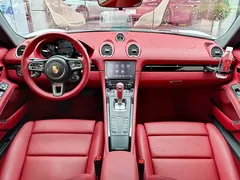 2022 Porsche 718 Cayman T 2.0T, белый — фото 23