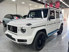 2022 Mercedes-Benz G-Class G 350, белый — фото 1