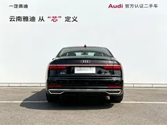 2021 Audi A8L 50 TFSI quattro Comfort, чёрный — фото 4