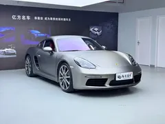 2020 Porsche 718 Cayman S 2.5T, белый — фото 3