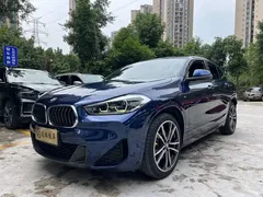 2021 BMW X2 xDrive25i M Off-road Package, синий — фото 1