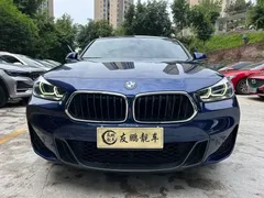 2021 BMW X2 xDrive25i M Off-road Package, синий — фото 2