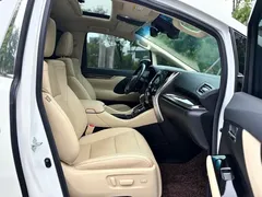 2021 Toyota Alphard Hybrid 2.5L Premium, белый — фото 15