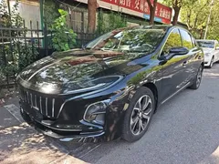 2021 Hongqi E-QM5 EV Qiyue, чёрный — фото 2