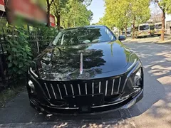 2021 Hongqi E-QM5 EV Qiyue, чёрный — фото 3