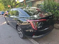 2021 Hongqi E-QM5 EV Qiyue, чёрный — фото 5