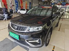 2021 Geely Atlas 1.8TD MT 2WD Comfort, чёрный — фото 2