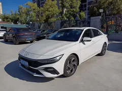 2022 Hyundai Elantra 1.5L CVT GLX Elite, белый — фото 1