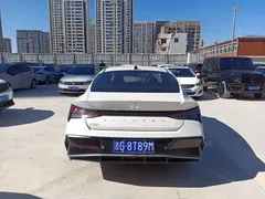 2022 Hyundai Elantra 1.5L CVT GLX Elite, белый — фото 5