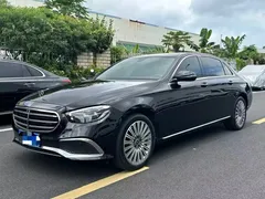 2023 Mercedes-Benz E-Class E 300 L Luxury, чёрный — фото 1