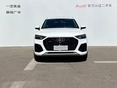 2023 Audi Q5L 40T Luxury Dynamic, белый — фото 2
