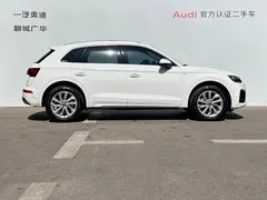 2023 Audi Q5L 40T Luxury Dynamic, белый — фото 5