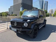 2021 Mercedes-Benz G-Class G 500, чёрный — фото 1